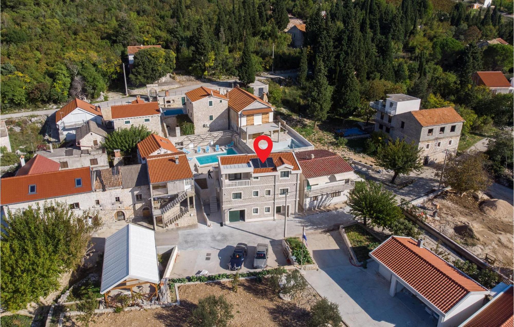 Lovely Home In Klek With House A Panoramic View Dış mekan fotoğraf