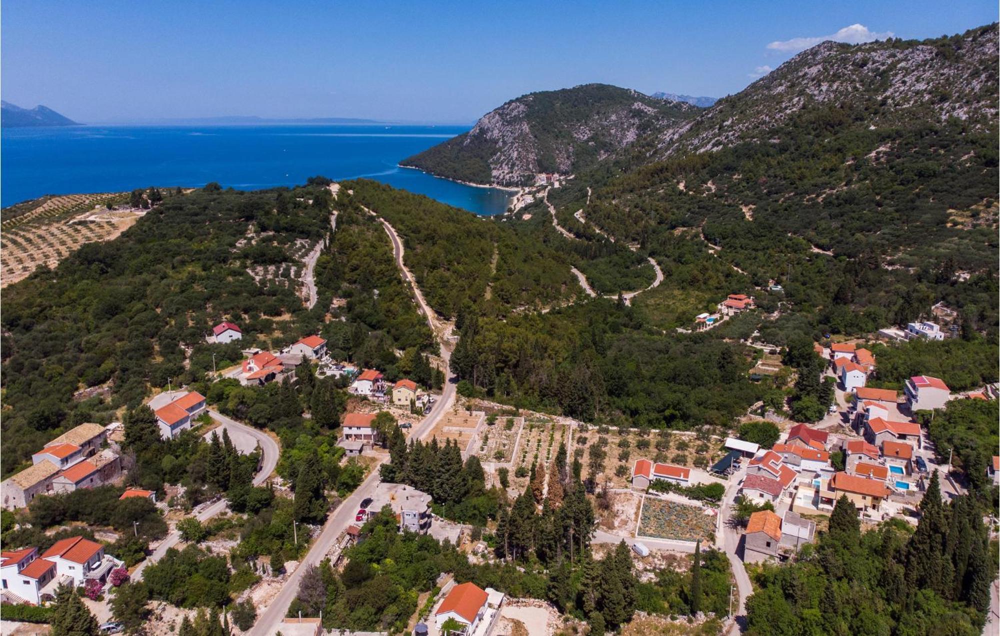 Lovely Home In Klek With House A Panoramic View Dış mekan fotoğraf