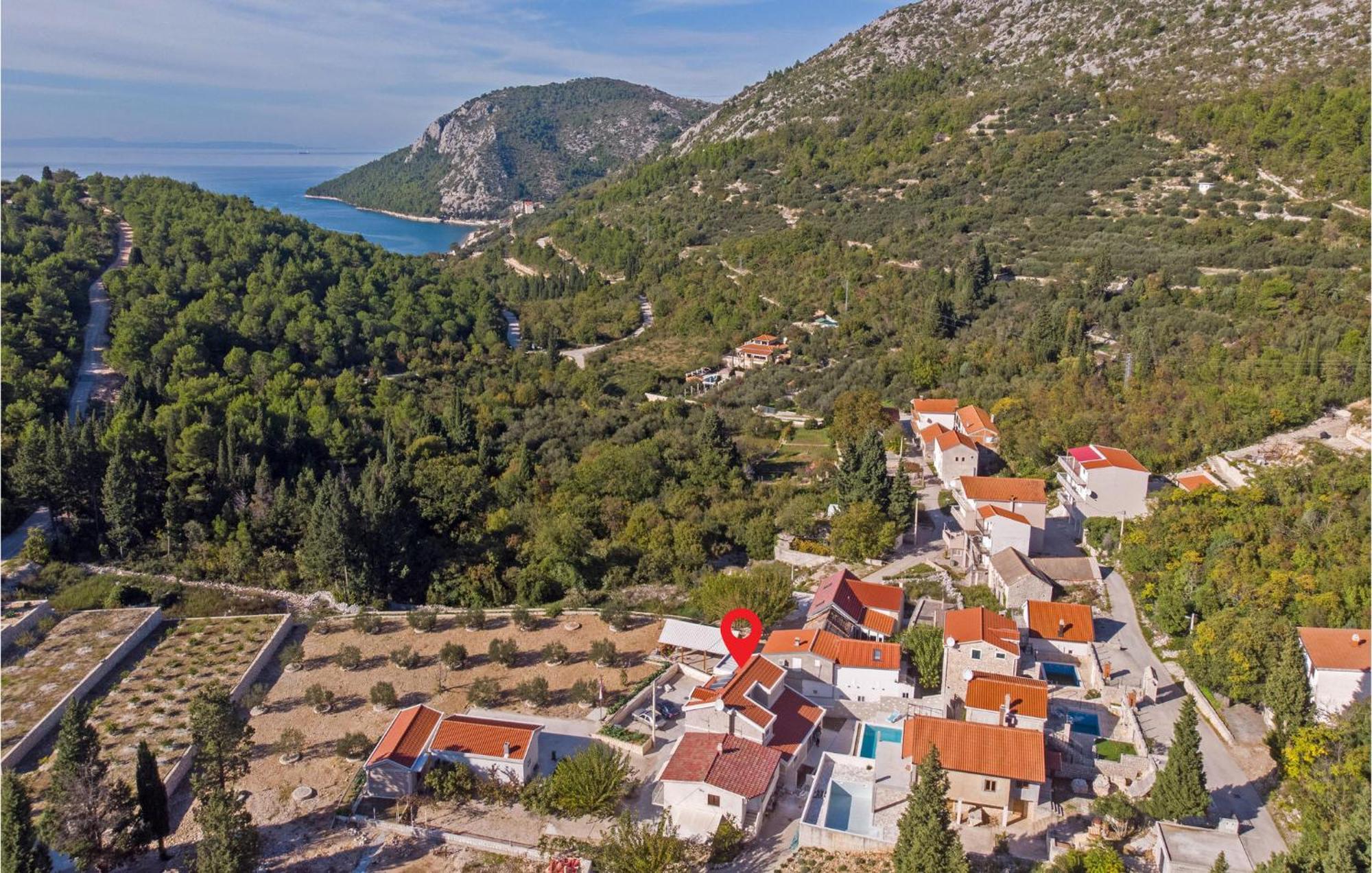 Lovely Home In Klek With House A Panoramic View Dış mekan fotoğraf